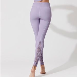 Carbon38 Lilac Leggings Small